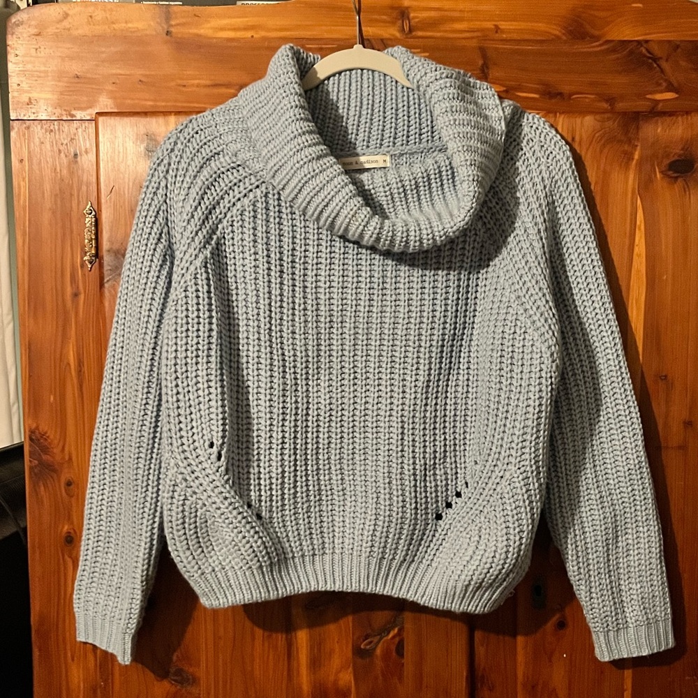 Blue sweater